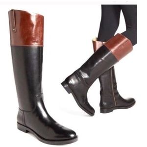 Enzo Angiolini Ellerby riding boots size 12 two tone